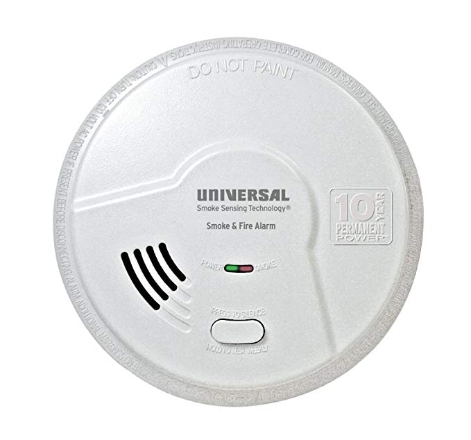 Universal Security Instruments MDSK300S 2-in-1 Smoke Sensing Smoke and Fire Smart Alarm with 10 Year Sealed Battery