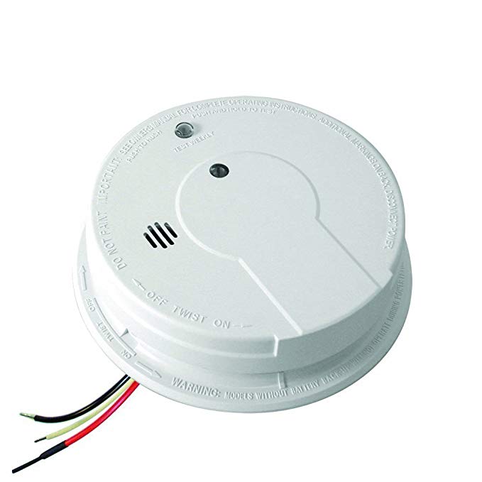 Kidde p12040 Hardwire with Battery Backup Photoelectric Sensor Smoke Alarm (Pack of 4)