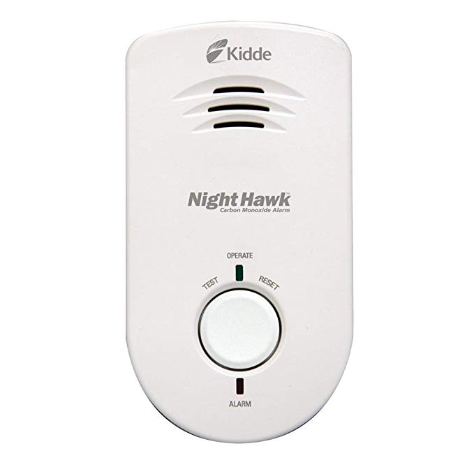 Kidde 900-0235 Nighthawk Carbon Monoxide Alarm, Long Life AC Powered with Battery Backup