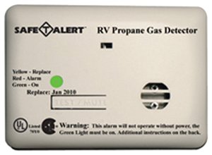MTI Industries 20-441-P-WT Safe T Alert 20 Series Propane/LP Gas Alarm - White